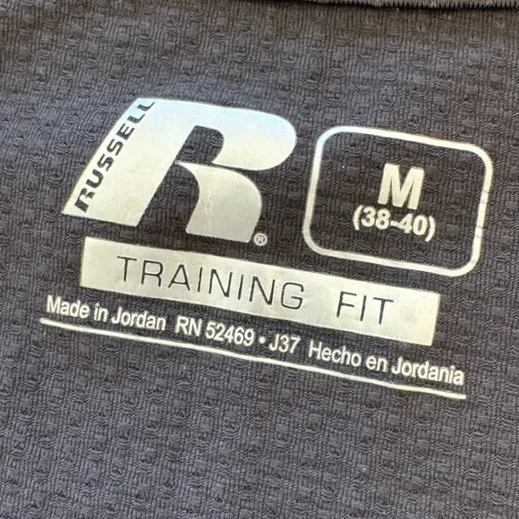 Russell Athletic Dark Gray Training Fit Tank Top M - Picture 3 of 3